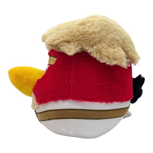 Angry Birds Luke Skywalker Yellow Chuck Matilda Red Girl Bird Lot Of 4 Plush Toy - Picture 4 of 15